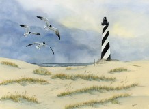 Cape Hatteras Footsteps